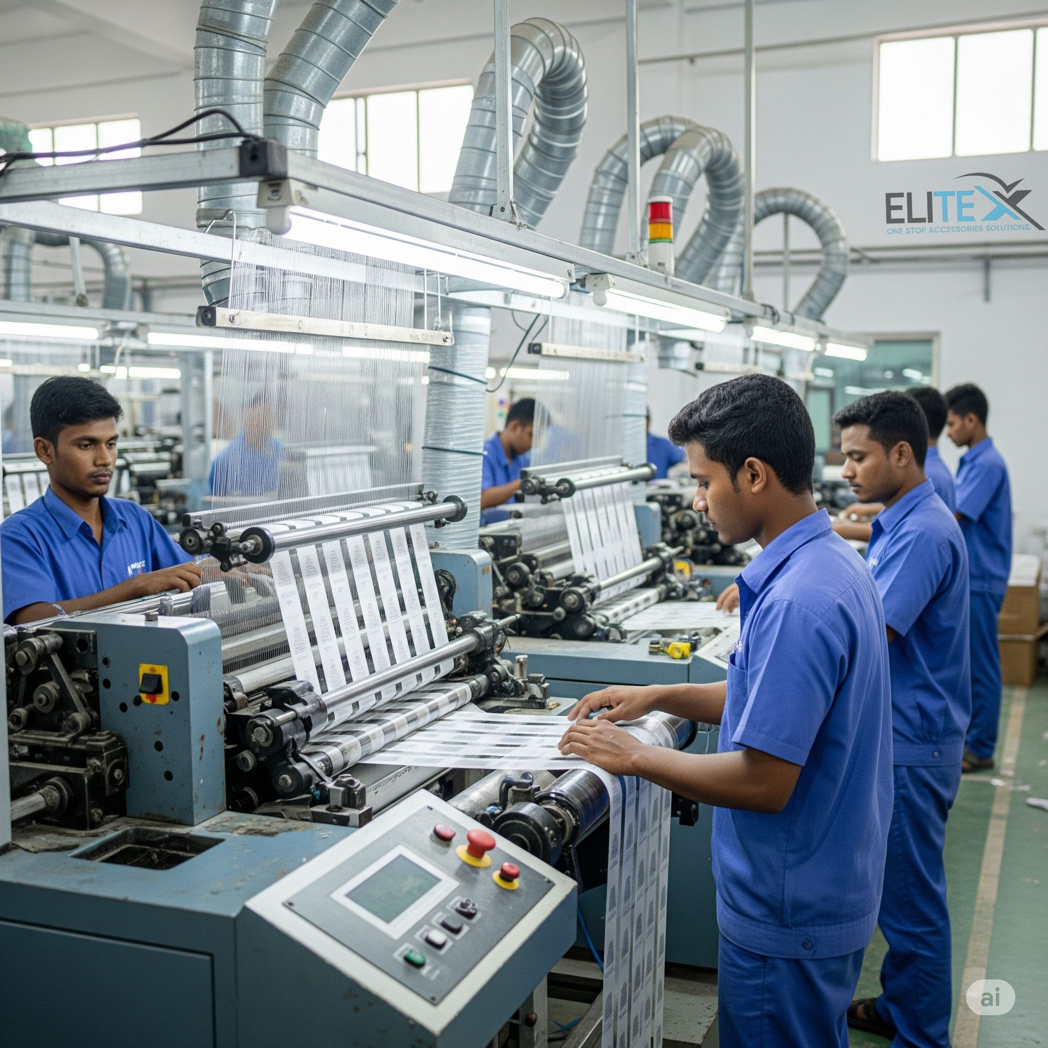 Woven Labels Manufacturing Factory in Bangladesh